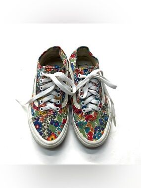 Vans Liberty of London Fabrics Old Skool Tapered Patchwork Floral Sneakers Shoes